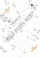 WIRING HARNESS for KTM 390 DUKE WHITE ABS 2014