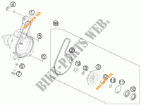 WATERPUMP for KTM 390 DUKE BLACK ABS 2014
