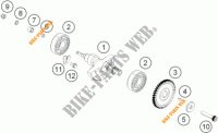 BALANCER SHAFT for KTM 390 DUKE WHITE ABS 2014