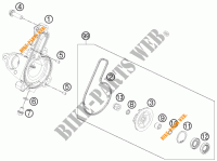 WATERPUMP for KTM 390 DUKE BLACK ABS 2014