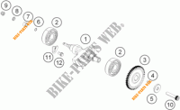 BALANCER SHAFT for KTM 390 DUKE WHITE ABS 2014