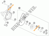 WATERPUMP for KTM 390 DUKE WHITE ABS 2013