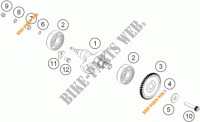 BALANCER SHAFT for KTM 390 DUKE WHITE ABS 2013