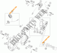 HEADLIGHT / TAIL LIGHT for KTM 390 DUKE WHITE ABS 2013