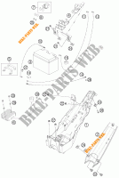 BATTERY for KTM 1190 RC8 R WHITE 2014