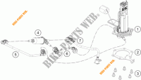 FUEL PUMP for KTM 250 DUKE WHITE NON ABS 2018