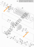 CLUTCH for KTM 1190 RC8 R WHITE 2014