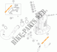EXHAUST for KTM 250 DUKE BLACK ABS 2016