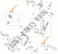 HEADLIGHT / TAIL LIGHT for KTM 250 DUKE WHITE ABS 2015