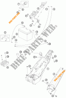 BATTERY for KTM 1190 RC8 R WHITE 2014