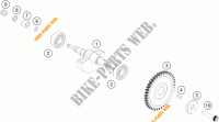 BALANCER SHAFT for KTM 200 DUKE WHITE NON ABS 2015