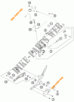 REAR BRAKE MASTER CYLINDER for KTM 1190 RC8 R WHITE 2013