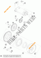 ELECTRIC STARTER MOTOR for KTM 1190 RC8 R TRACK 2012