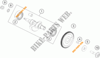 BALANCER SHAFT for KTM 125 DUKE WHITE 2017