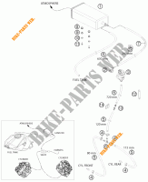 EVAPORATIVE CANISTER for KTM 1190 RC8 R BLACK 2012