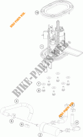 FUEL PUMP for KTM 125 DUKE ORANGE 2012
