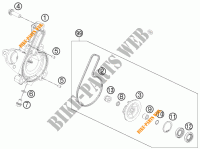 WATERPUMP for KTM 125 DUKE ORANGE 2012