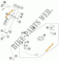 IGNITION SWITCH for KTM 125 DUKE ORANGE 2011