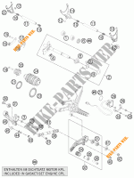 GEAR SHIFTING MECHANISM for KTM 1190 RC8 R WHITE 2012