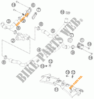 SYSTÈME D'AIR SECONDAIRE for KTM 1190 RC8 R BLACK 2012