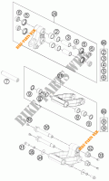SHOCK PRO LEVER LINKAGE for KTM 690 ENDURO R 2011