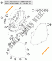 CLUTCH COVER for KTM 690 ENDURO R 2009