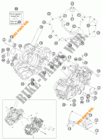 CRANKCASE for KTM 1190 RC8 R WHITE 2011