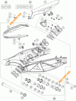 SWINGARM for KTM 1090 ADVENTURE R 2018