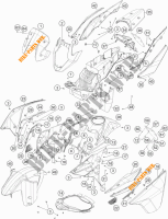 PLASTICS for KTM 1090 ADVENTURE R 2018