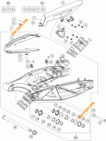 SWINGARM for KTM 1090 ADVENTURE R 2017