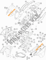 PLASTICS for KTM 1090 ADVENTURE L 35KW A2 2018