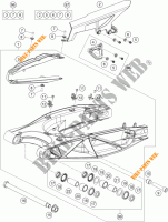 SWINGARM for KTM 1090 ADVENTURE L 35KW A2 2018