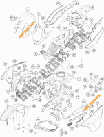 PLASTICS for KTM 1090 ADVENTURE 2016
