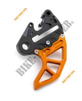Brake caliper support with brake disc guard-KTM