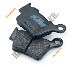 BRAKE PAD SET RR ORGANIC  04