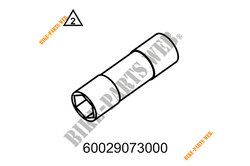 SPARK PLUG WRENCH 16MM 1/2INCH