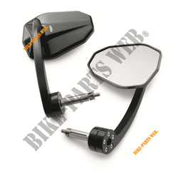 Handlebar end mirror