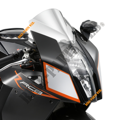 WINDSHIELD RC8 RACING