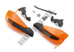 HANDGUARDS CPL. L+R ORANGE (79602084044, 7960218204404)